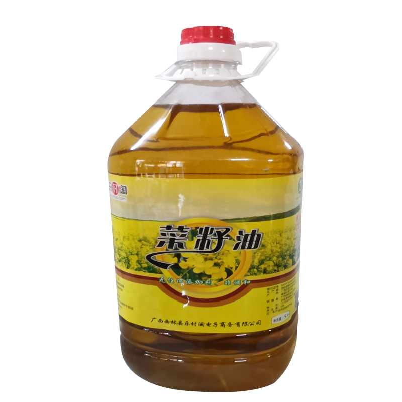 【菜籽油】 西林县乐村淘西林菜籽油5L/瓶