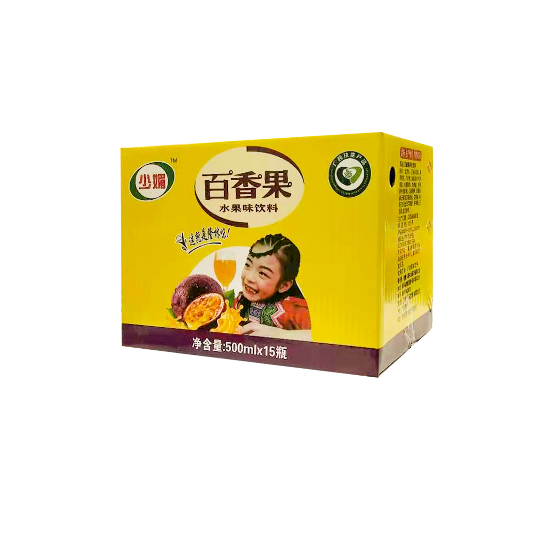 隆林县百香果饮料500ml/瓶*15/件
